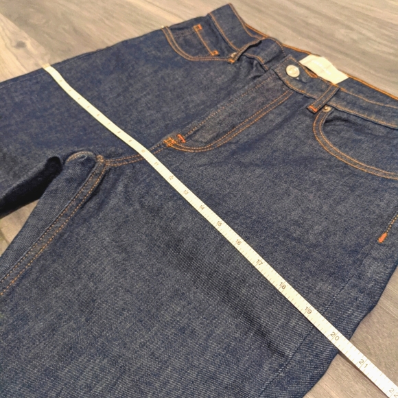 NWOT Everlane High-Rise Ankle Length Jeans in Blue - Picture 10 of 12